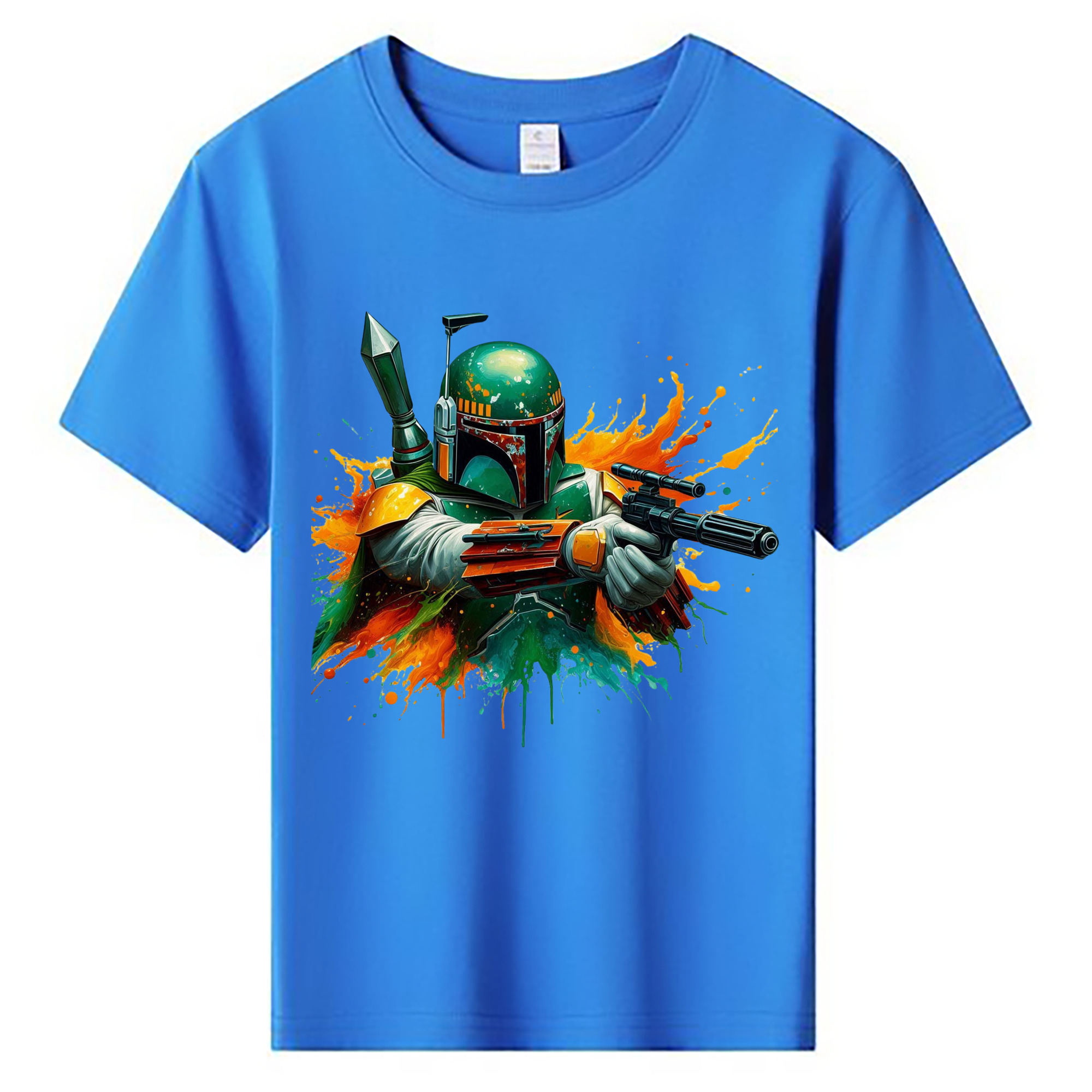 （画像用） スター・ウォーズ Star Wars 綿100％キッズTシャツ（フロントプリント）